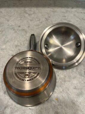 Sauce Pan Technique TI With Lid 1/2 Quart Stainless Steel Replacement